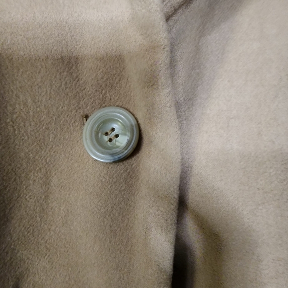 Style & Co ladies pea coat with faux fur animal print - Picture 10 of 11